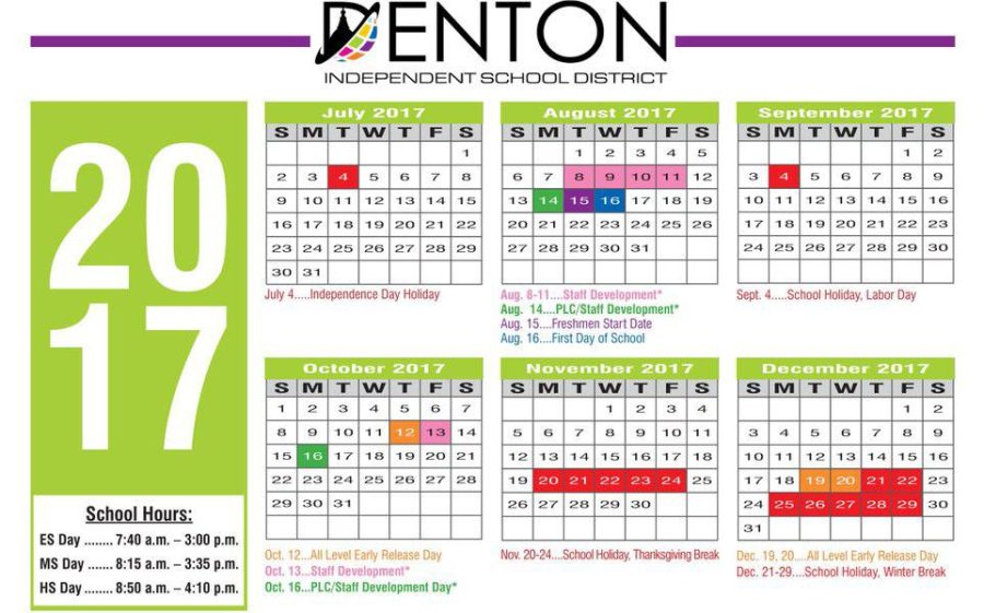 Adoption of DOI calendar leads to earlier start date for next school year