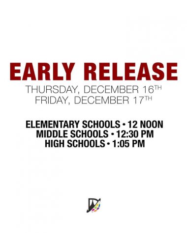 Braswell observes early release schedule Thurs., Fri.