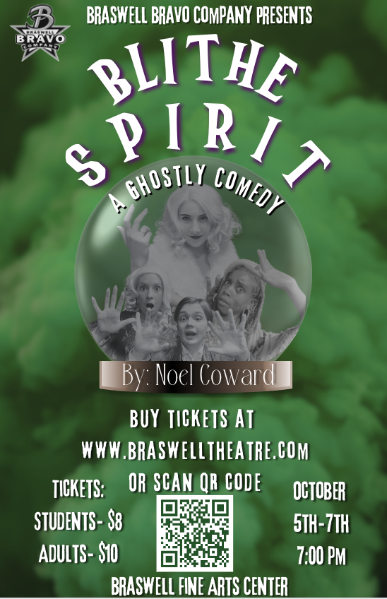 Spirited High School Students Bring Noel Cowards Blithe Spirit to Life on Stage