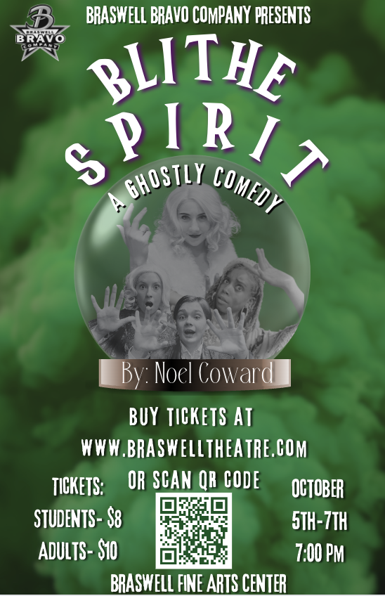 Spirited High School Students Bring Noel Coward's 'Blithe Spirit' to Life on Stage