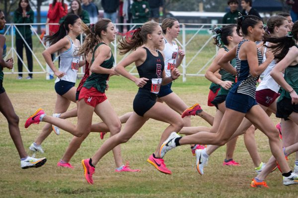 Sophomore Macy Wingard competes at 6A State Cross Country Meet