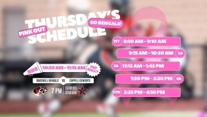 Coppell pink out game, pep rally rescheduled to Thursday