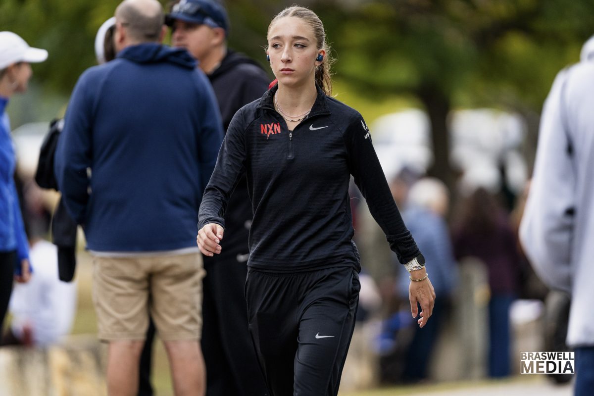 Senior Macy Wingard competed at the 2025 6A UIL State Cross Country meet in the girls division and won first place. Her time was 16:45.7