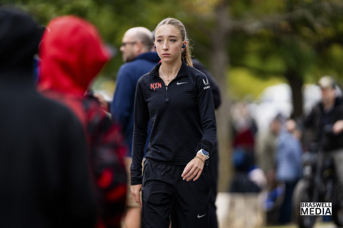 Senior Macy Wingard competed at the 2025 6A UIL State Cross Country meet in the girls division and won first place. Her time was 16:45.7