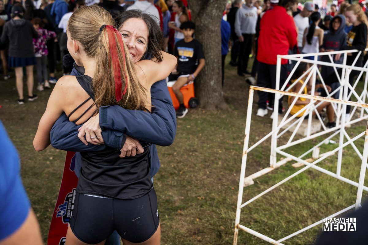 Senior Macy Wingard competed at the 2025 6A UIL State Cross Country meet in the girls division and won first place. Her time was 16:45.7