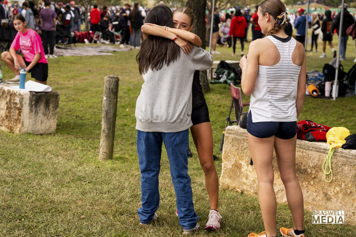Senior Macy Wingard competed at the 2025 6A UIL State Cross Country meet in the girls division and won first place. Her time was 16:45.7