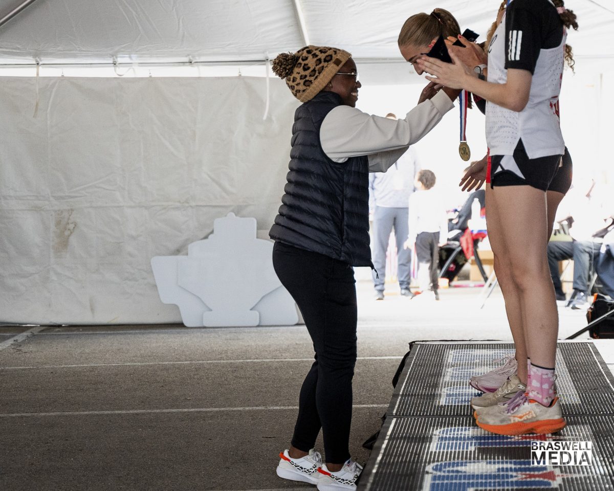 Senior Macy Wingard competed at the 2025 6A UIL State Cross Country meet in the girls division and won first place. Her time was 16:45.7