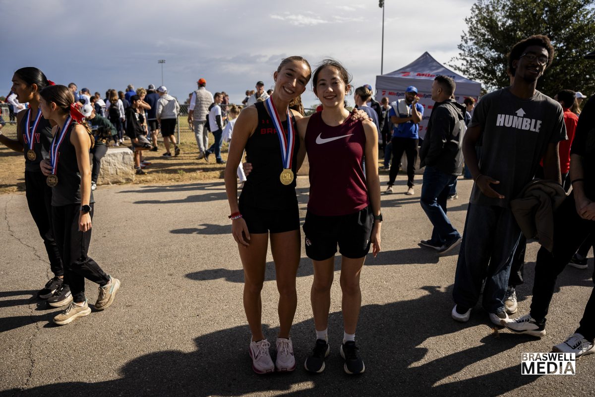 Senior Macy Wingard competed at the 2025 6A UIL State Cross Country meet in the girls division and won first place. Her time was 16:45.7